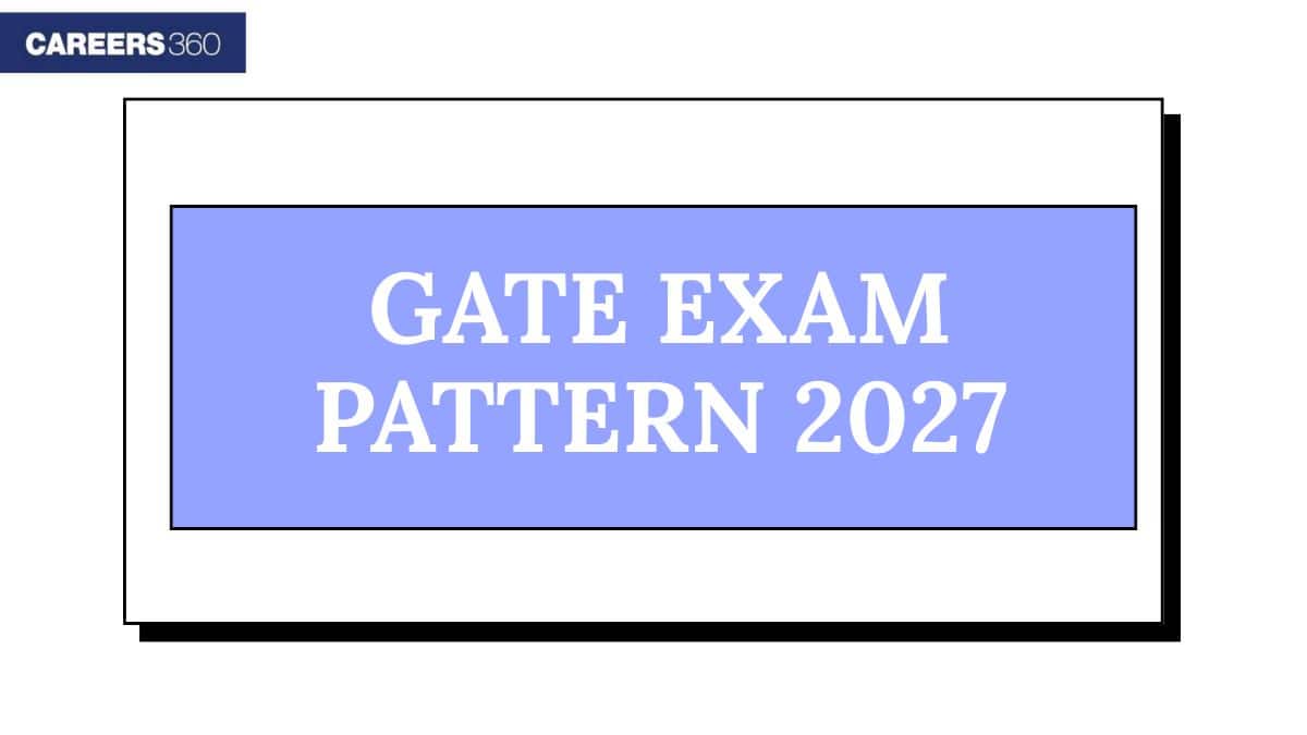 GATE Exam Pattern 2027 (Out) - Subject Wise Paper Pattern, Marking Scheme